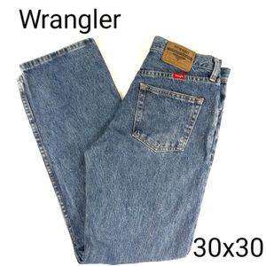 Wrangler Men's Jeans Straight Leg Cotton 30 X 30